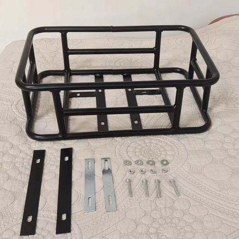 Luggage rack for electric vehicles, bicycle basket, electric bike basket, accessories for children's vehicles with large capacity (1/5)