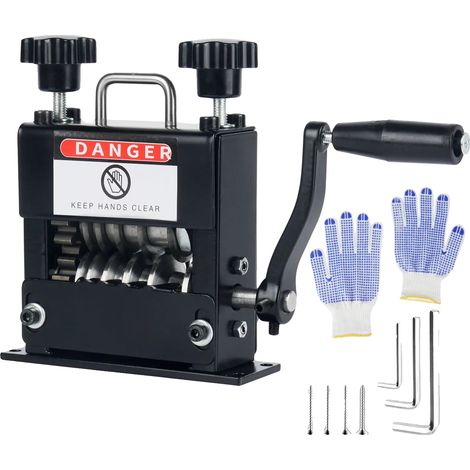 Pelacables, accionamiento manual y eléctrico, 6 canales, negro. (1/2)