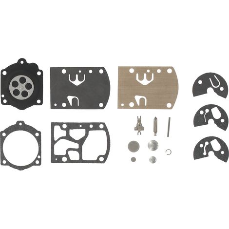 Kit réparation membranes et joints carburateur adaptable WALBRO pour carburateur WB monté sur DOLMAR 166. Remplace origine: K11-WB
