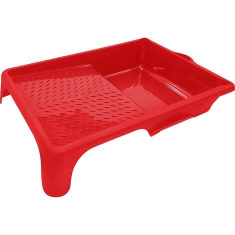 Bandeja plástico mediana roja Nespoli 19x31 cm - 194492