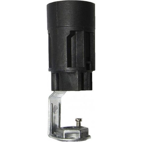 Supporto E14 TIBELEC, plastica, nero 60 W TIBELEC
