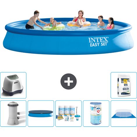 Intex Piscine Easy Set Ronde - 457x84 cm - 8-pièces  S31185 (1/5)