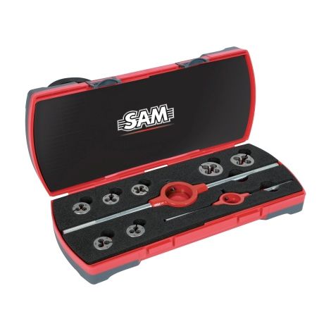 Jeu de tarauds et filières SAM 7 pièces ( Prix pour 1 )