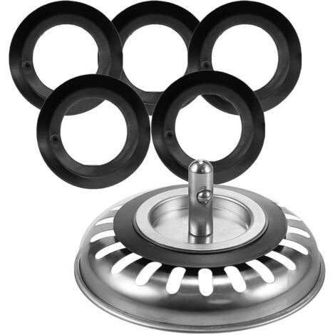 Joint d'étanchéité pour évier de Cuisine,  Filtre de vidange, Panier, Joint pour évier de Cuisine, Robinet de vidange, Joint de Valve