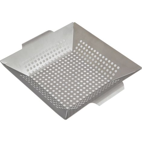 Panier à légumes inox pour barbecue et plancha - Le Marquier