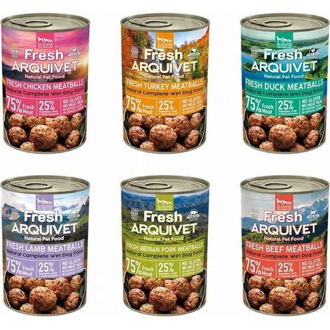 Boulettes de viande fraîches Arquivet, mélange de saveurs, 6 x 400 g