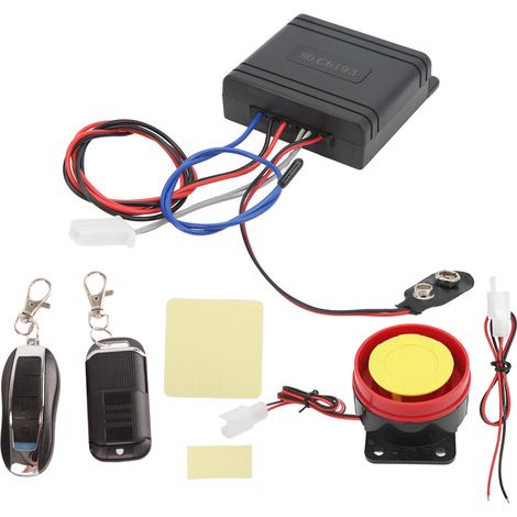 Système d'alarme de moto antivol, sécurité sans fil, Vibration universelle pour Scooter et vélo (1/5)