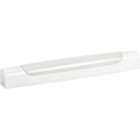 Integrierte LED-Badezimmerwandleuchte 6,3 W – IP44 IK07 – 2700 K 600 lm – Weiß – Für Feuchträume (1/5)
