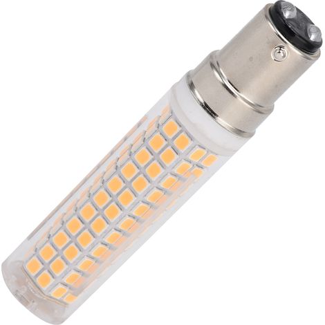 Ampoule LED BA15D type maïs, 1500 lm, 136 LED, dimmable, pour lustre, plafonnier ou applique murale, 110 V, blanc froid (1/5)