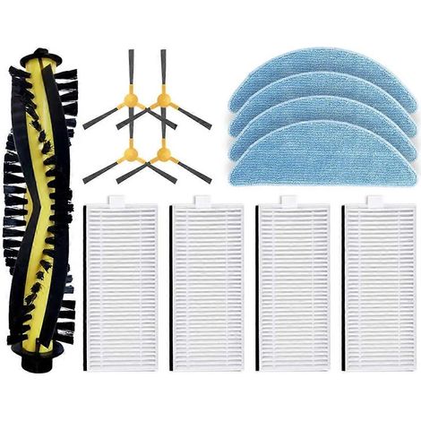Pour Webber TANGO Star Parts : Brosse principale, filtre HEPA et chiffon de nettoyage (1/5)