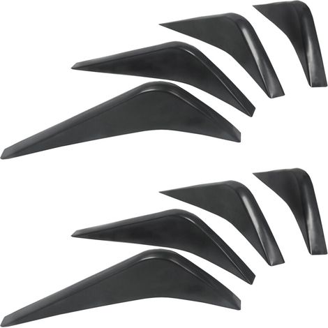 8 spoiler diffusori d'aria per paraurti posteriore per Corvette C7 2014-2019 (1/2)