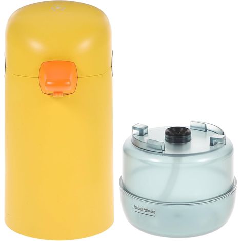 Foaming Soap Dispenser Yellow ABS Touchless for Children (1/5)