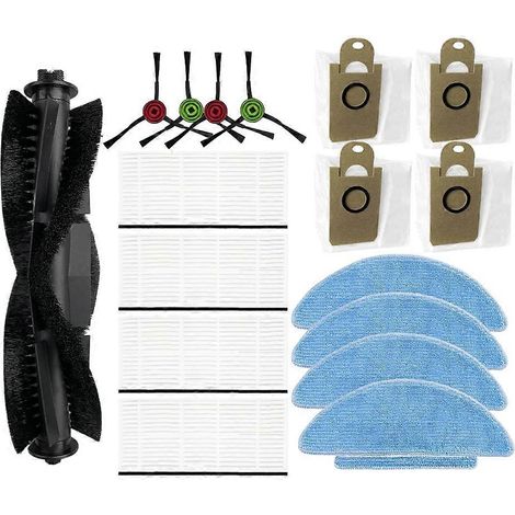 Pour T10s / I8 de remplacement Main Side Brosse HEPA Filtre Serpillière Dust Bags Spare Accessoires (1/5)