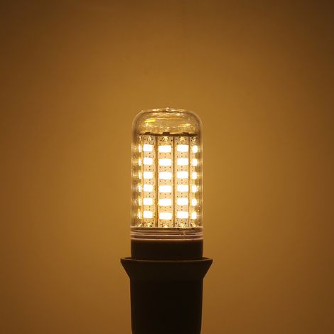 Lot de 4 ampoules LED E27 pour plafonnier/suspension, blanc chaud, 10 W, 220 V (1/5)