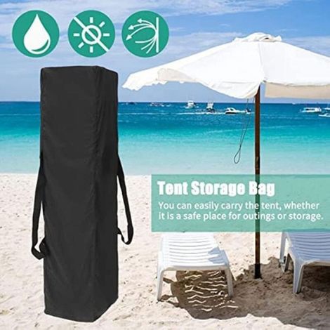 Sac de Rangement - Tente Pliable - Polyester Résistant - 140x34x34 cm - Protection Anti-Eau et Anti-UV - 1 Pièce (1/5)