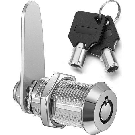 Cerradura de seguridad - mecanismo de cierre con núcleo de cobre, cerradura de emergencia en forma de flor de ciruelo, 30 mm, abierta (1/5)