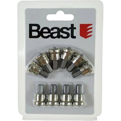 Tournevis pour Plaques de Plâtre 10x PH2 25mm - S2, Magnétique - Précision et efficacité - Beast (1/5)