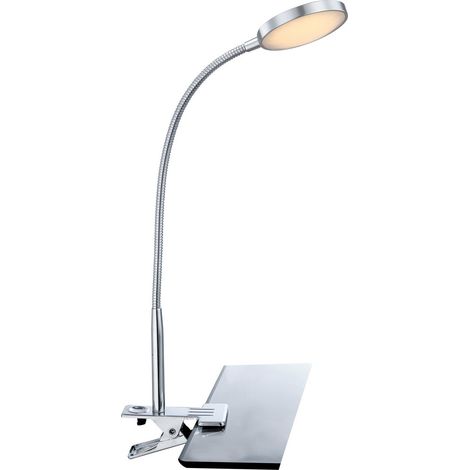 Globo Pegasi Lampe à pince et à pince Chrome LED 3000K