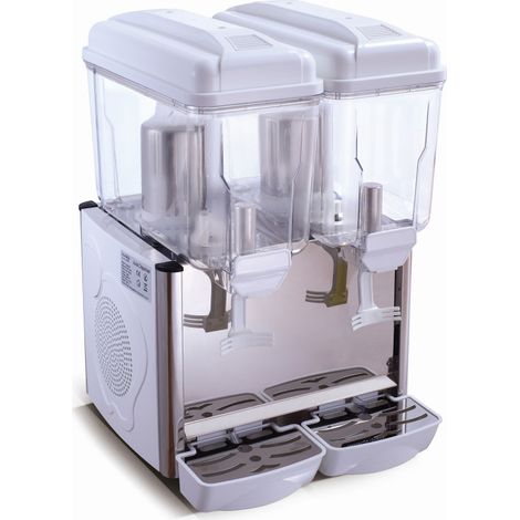 Distributeur Boissons - 2x12 L - Refroidissement +3/+8°C - R290 - COROLLA 2W - Saro