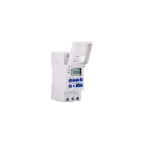 LCD Minuterie Programmateur horaire électrique hebdomadaire Numérique Timer Interrupteur 15A(220V) - - Crezuo (1/4)