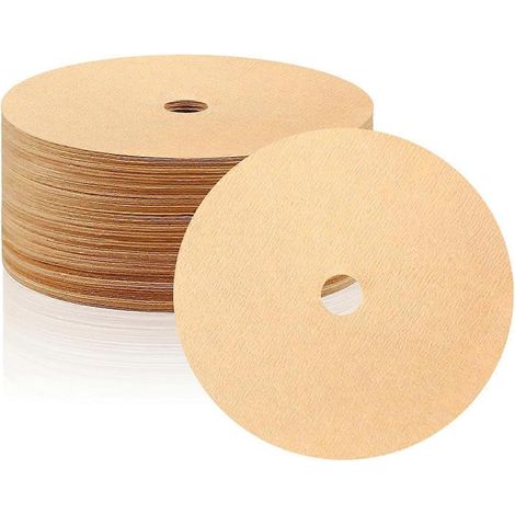 Kaffeefilterpapier - 300 Blatt, 9,5 cm scheibenförmig, für Kaffeemaschinen - Ungebleichtes Einweg-Kaffeefilterpapier für Kaffeemaschinen. (1/5)