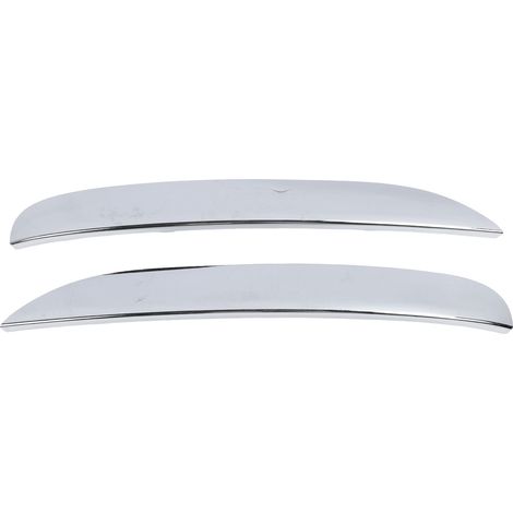 GARRYFIZH Moulure de Pare-chocs Avant Chromée 51118047728 Style Sportif Gauche Droite pour BMW Série 7 F01/F02/F04 2008-2015 (1/5)