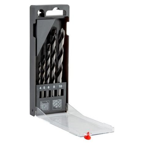 BAHCO - Jeu de forets pointe carbure pour la maçonnerie - 5 pcs