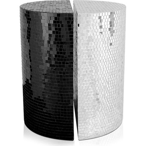 ORION91 Mesa Auxiliar Yin e Yang Cristales 55 x 45 x 45 cm - SpazioLuzio