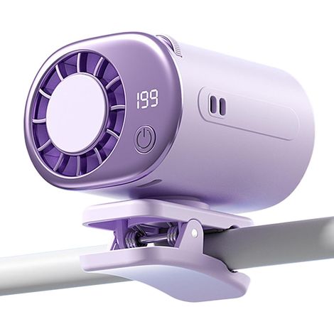 Générique Ventilateur De Voyage - Pince Fixation Rechargeable à (1/5)