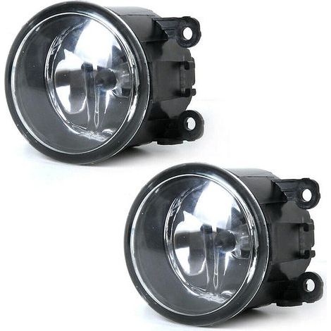 Lot de 2 feux antibrouillard côté conducteur + ampoules H11 55 W, accessoires auto pour les côtés droit et gauche (1/5)