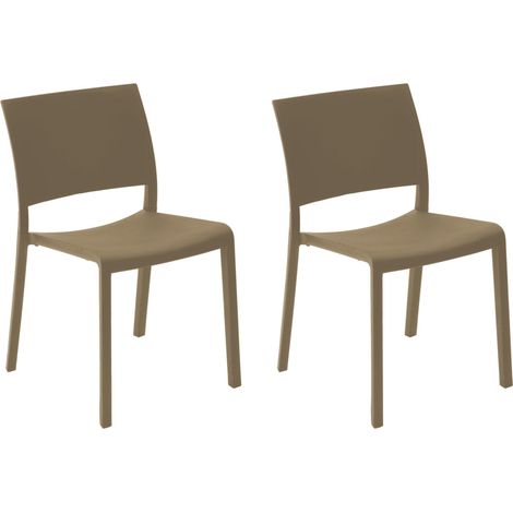 Resol FIONA Set 2 Silla Interior, Exterior Chocolate