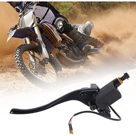 (Exclusivité Mexique) Pièces détachées pour motos électriques : Pompe supérieure de frein, pompe supérieure Feimeng, pompe hydraulique de frein à disque gauche et droite 10 mm (Pompe supérieure - Gauc (1/5)