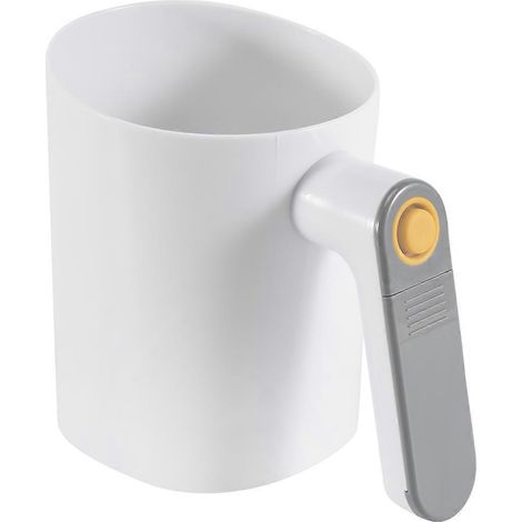 Tamis à farine électrique portatif, tamis à sucre glace en acier inoxydable en forme de tasse, Kitchen (1/4)