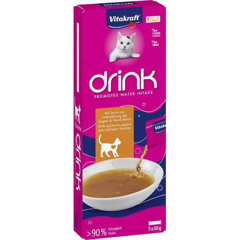 Vitakraft - Drink with chicken flavour and taurine for cats - (57999)