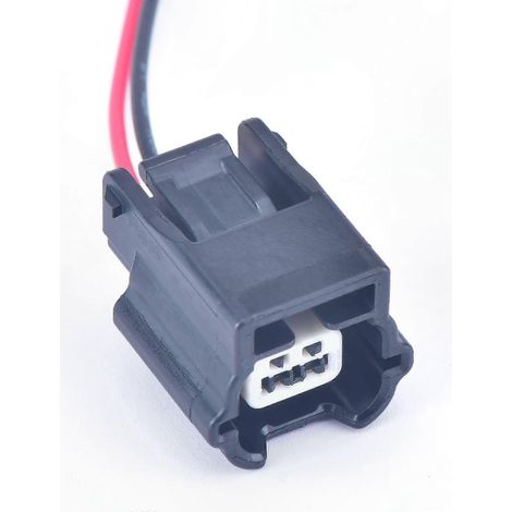 Connecteur femelle étanche à 2 broches compatible avec les compresseurs de climatisation Nissan Teana et Nissan Sylphy (1/5)