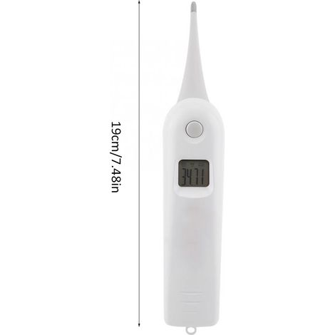 Thermomètre vétérinaire, thermomètre numérique pour animaux de compagnie, thermomètre électronique pour animaux (1/5)