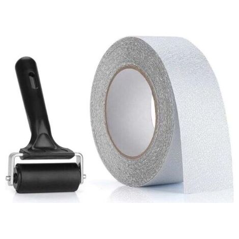 Autres accessoires pour escalier Ruban adhésif antidérapant pour escalier Transparent 10 x 5 cm LangRay (1/3)