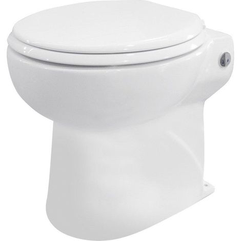 GO by Van Marcke toilette au sol avec broyeur avec double chasse 2/44 litres avec abattant