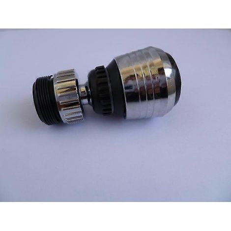 Aérateur de robinet pivotant à 360° pour économie d'eau, diffuseur, embout de robinet, adaptateur de filtre ( ) (1/5)