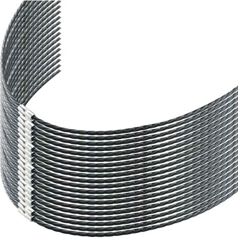 24 fils de coupe de rechange Bosch F016800431 pour débroussailleuses AFS 23 à 37. 37 x 3,5 mm chacun.