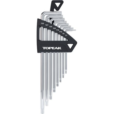 Chiavi torx Topeak torx wrench set pieghevole 8 pezzi