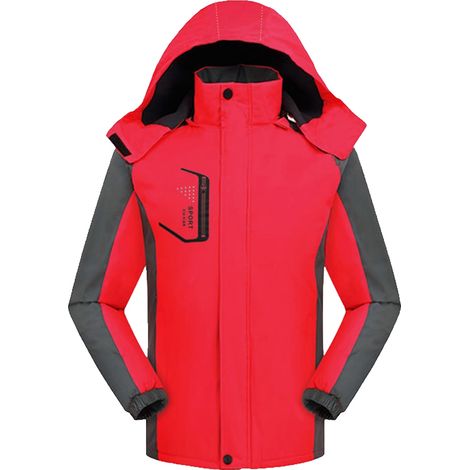 Veste Thermique Extérieure Imperméable Antivente - Pour Ski Randonnée Montagne - Taille XXL (1/5)
