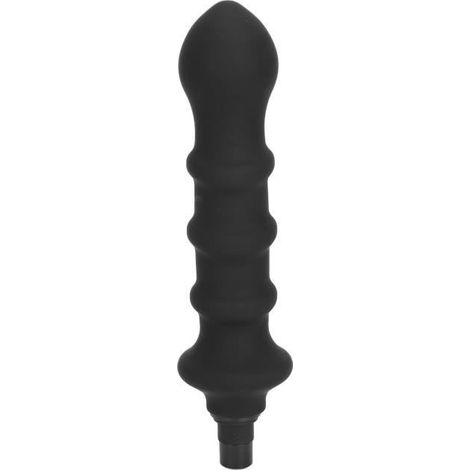 SALUTUYA Embouts de massage spiral en silicone pour pistolet de massage - Noir (1/4)