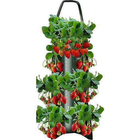 Sac de culture réutilisable à l'envers pour tomates, en tissu, sacs jardinage, carottes, oignons, (1/5)