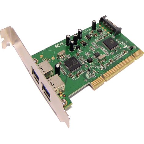 BeMatik - PCI SuperSpeed USB 3.0 2 ports externe (1/4)