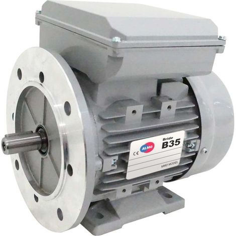 Moteur Électrique 220 V Double Condensateur MMD80K2B35 1,1 CV Moteur Monophasé 0,75 kW 3000 tr/min Bride B35 (1/5)