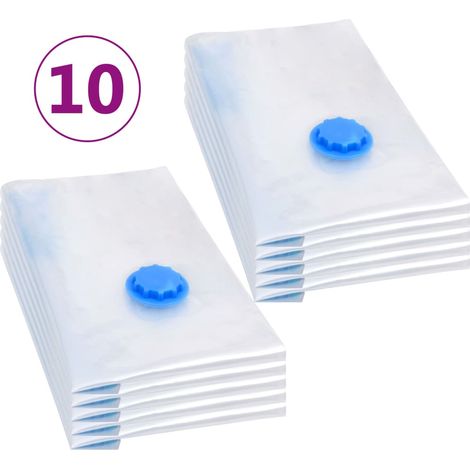 Sacs de voyage sous vide Sacs de vêtements 60x40 cm 10 pcs