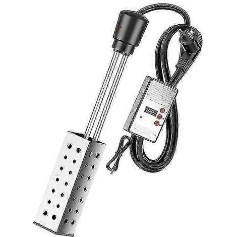 Chauffage de piscine à immersion de 2500 W avec minuterie automatique, chauffage de piscine sécurisé, compatible avec les chauffages à immersion (1/5)