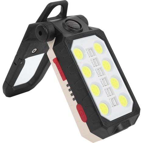 Lampe de travail COB rechargeable USB 21 LED avec aimant pour inspection (1/5)
