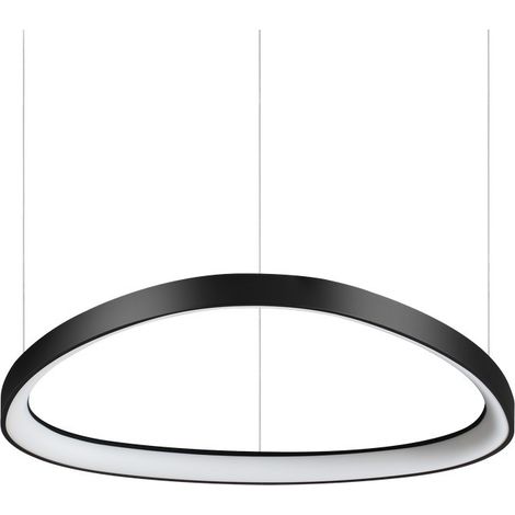 Dekorative integrierte LED-Pendelleuchte Schwarz, 3000K (1/2)